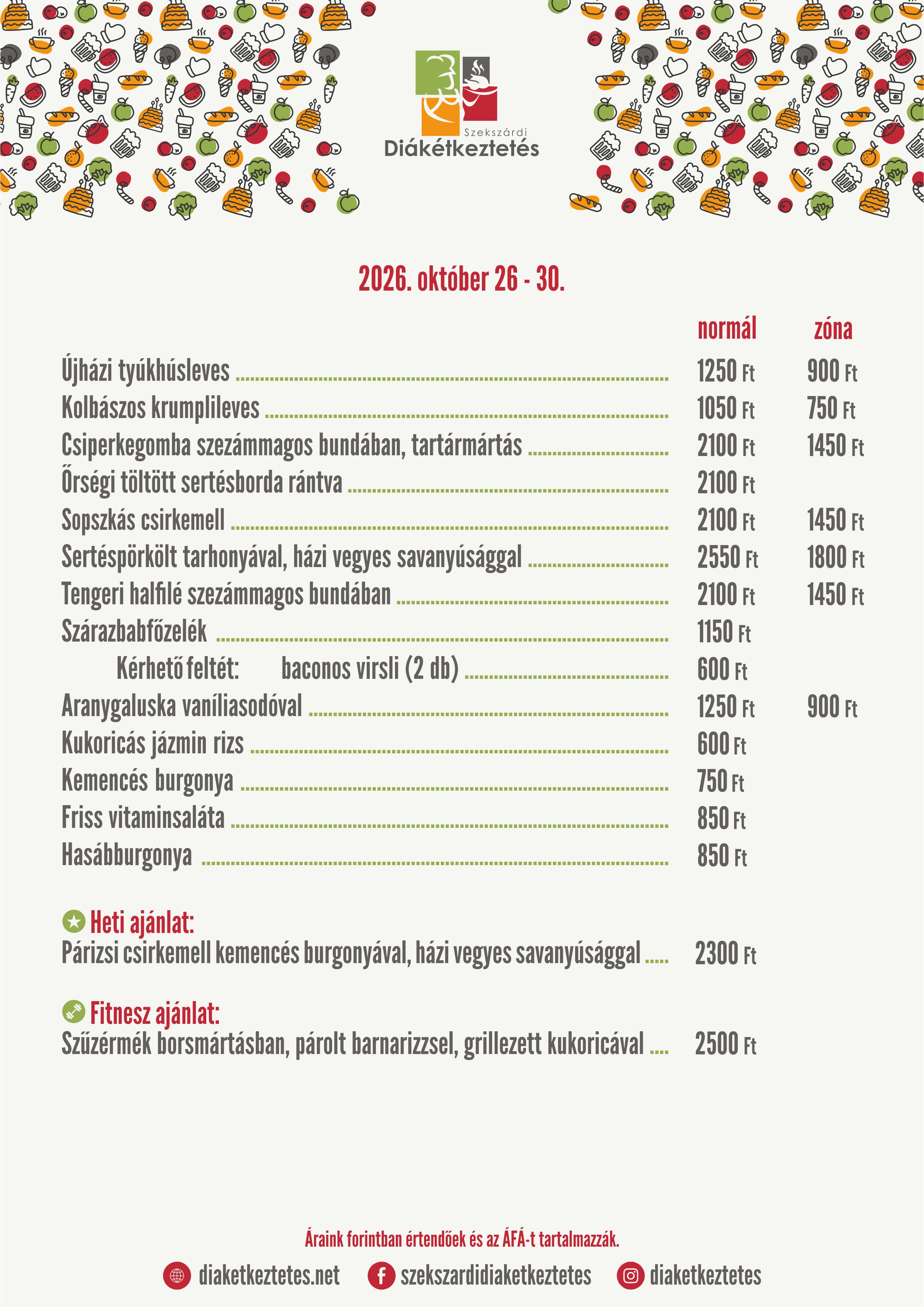 Heti étlap 2